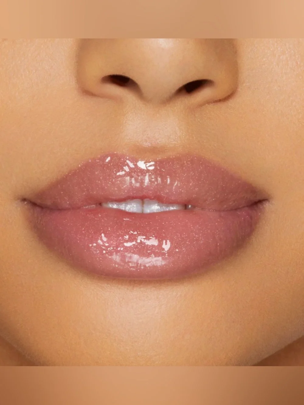 New Kylie Cosmetics Plumping Lip Gloss Rose and Chill - Pink Berry Shimmer